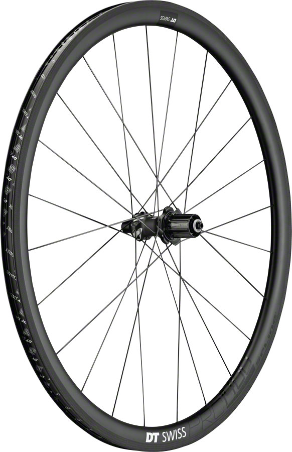 DT Swiss PRC 1400 Spline Rear Wheel - 700, QR x 130mm, Rim Brake, HG11 Road/XDR, Ratchet 36 SL, Black