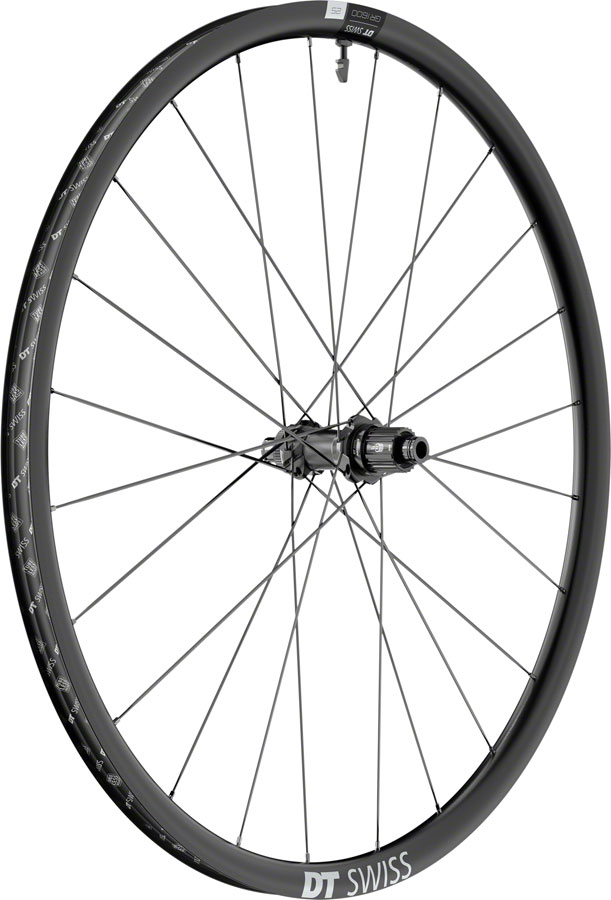 DT Swiss GR 1600 Spline 25 Rear Wheel - 700, 12 x 142mm, Center-Lock, Micro Spline, Black