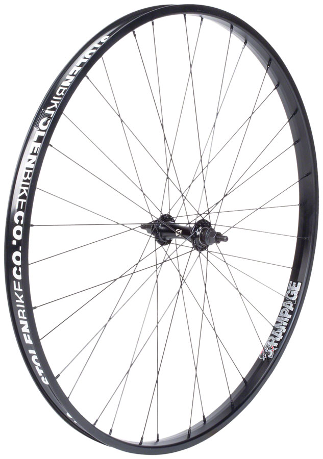 Stolen Rampage Front Wheel - 29", 3/8" x 100mm, Rim Brake, Black, Clincher