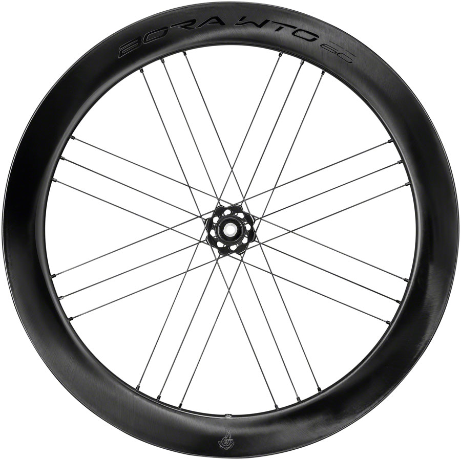 Campagnolo Bora WTO 60 C23 Front Wheel - 700c, QR x 100mm, Center-Lock, 2-Way Fit, Carbon