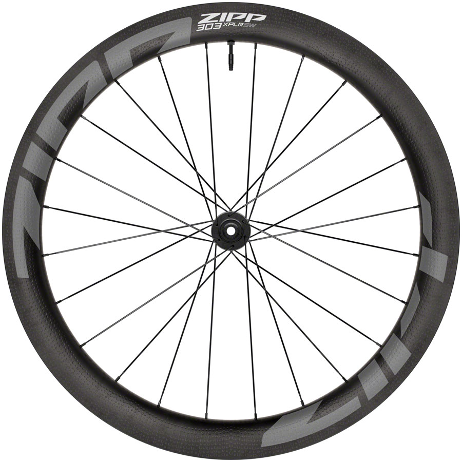 Zipp 303 XPLR SW Front Wheel - 700, 12 x 100mm, Center-Lock, Carbon, Black, 24H, A1