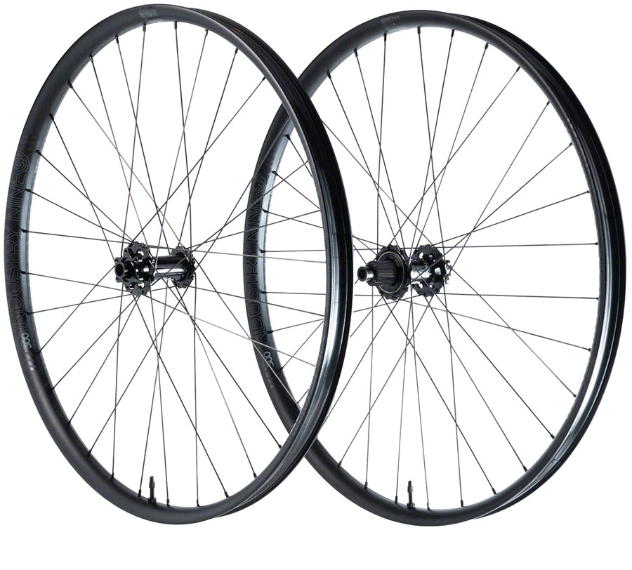 Industry Nine Hydra 2 Enduro S Wheelset - 29", 15 x 110mm/12 x 148mm, 6-Bolt, Micro Spline, Black, 32H