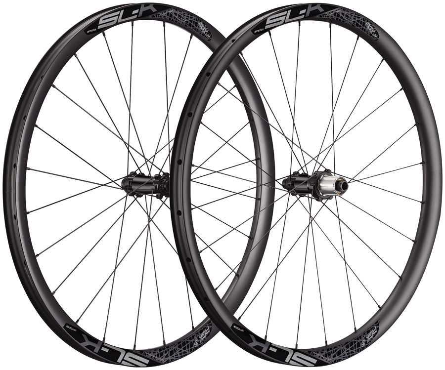 FSA SL-K AGX i25 Wheelset, 29" Diameter, 24/24H Spoke Count, Thru Axle 12mm, Disc Brake, Center Lock Rotor Mount, Shimano HG 11-Speed – Carb