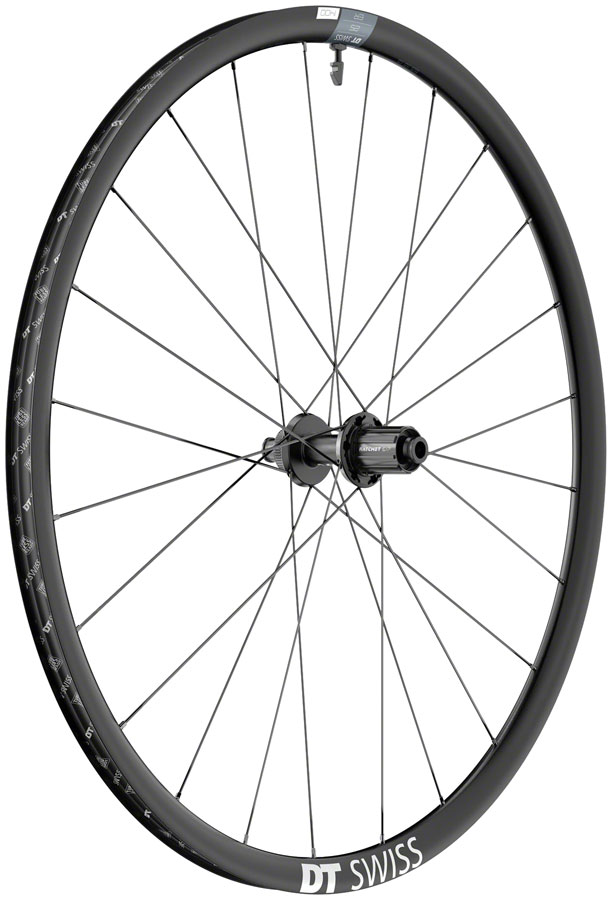 DT Swiss ER 1400 DiCut 25 Rear Wheel - 700, 12 x 142mm, Center-Lock, HG11 Road/XDR, Ratchet EXP 36, Black