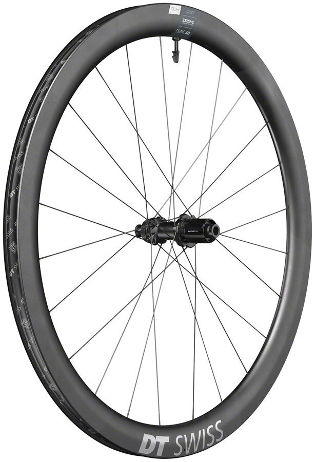 DT Swiss CRC 1400 Spline 45 Rear Wheel - 700, 12 x 142mm, Center-Lock, HG11 Road/XDR, Ratchet EXP 36, Black