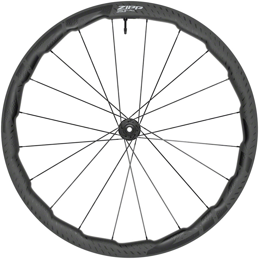 Zipp 353 NSW Front Wheel - 700, 12 x 100mm, Center-Lock, Tubeless, Carbon, w/ Wheel Sensor, B1