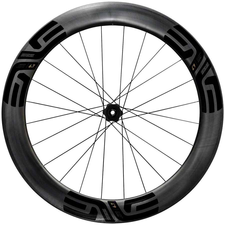 ENVE Composites SES 6.7 Rear Wheel - 700, 12 x 142, Center-Lock, HG 11 Road, Innerdrive 60pt, Black