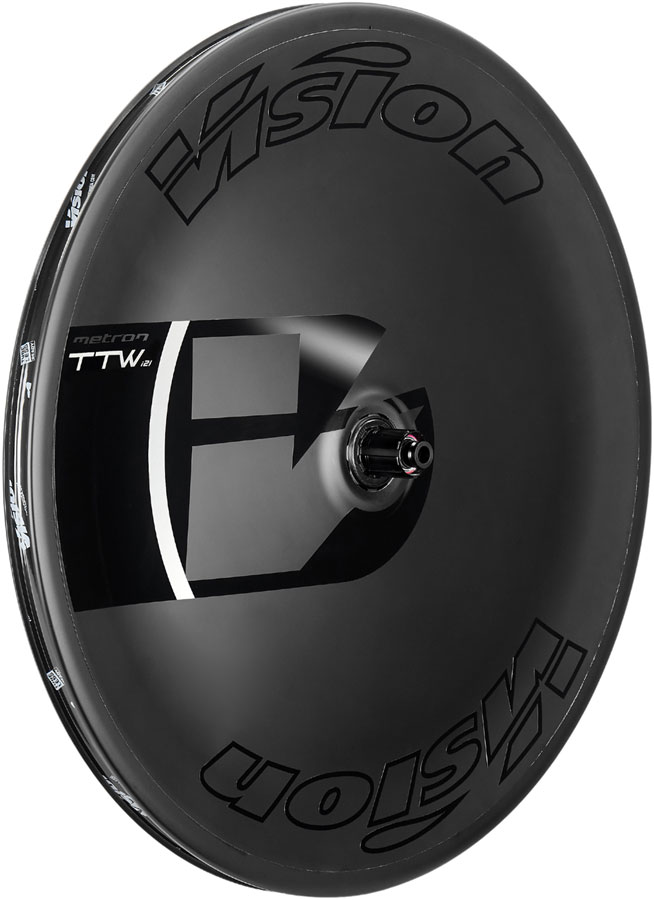 Vision Metron TTW Rear Wheel - 700, 12 x 142mm, Center-Lock, HG 11/12, Carbon, Black