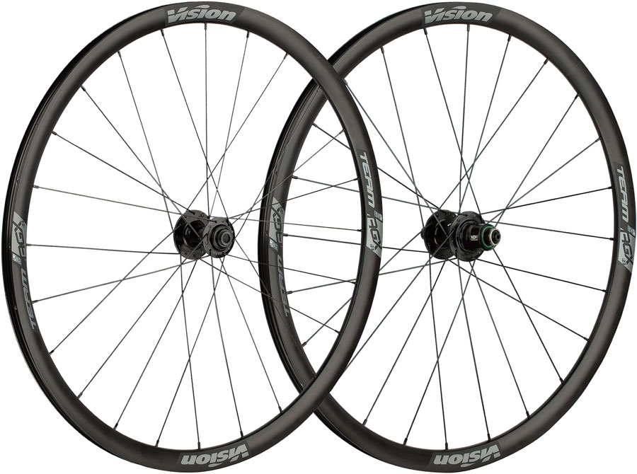 Vision Team 30 i23 TL Wheelset, 24/24H 700c TL DB CL TA12 XDR 11/12sp