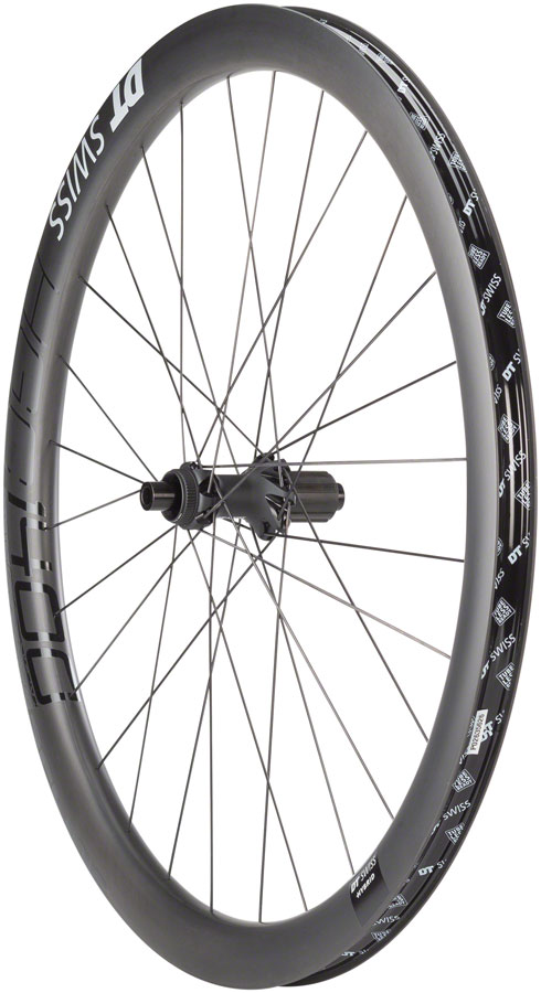 DT Swiss HGC 1400 Spline 42 Rear Wheel - 700, 12 x 142, Center-Lock, HG/XDR, Ratchet 24, Black