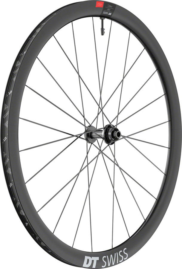 DT Swiss ARC 1100 DiCut 38 Front Wheel - 700, 12 x 100mm, Center-Lock, Black