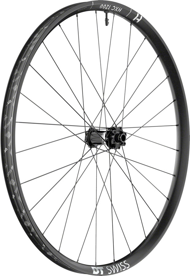 DT Swiss HXC 1200 Spline Front Wheel - 29", 15 x 110mm, 6-Bolt, Black