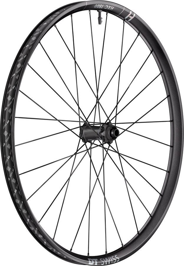 DT Swiss HXC 1500 Spline 30 Front Wheel - 29", 15 x 110mm, Center-Lock, Black