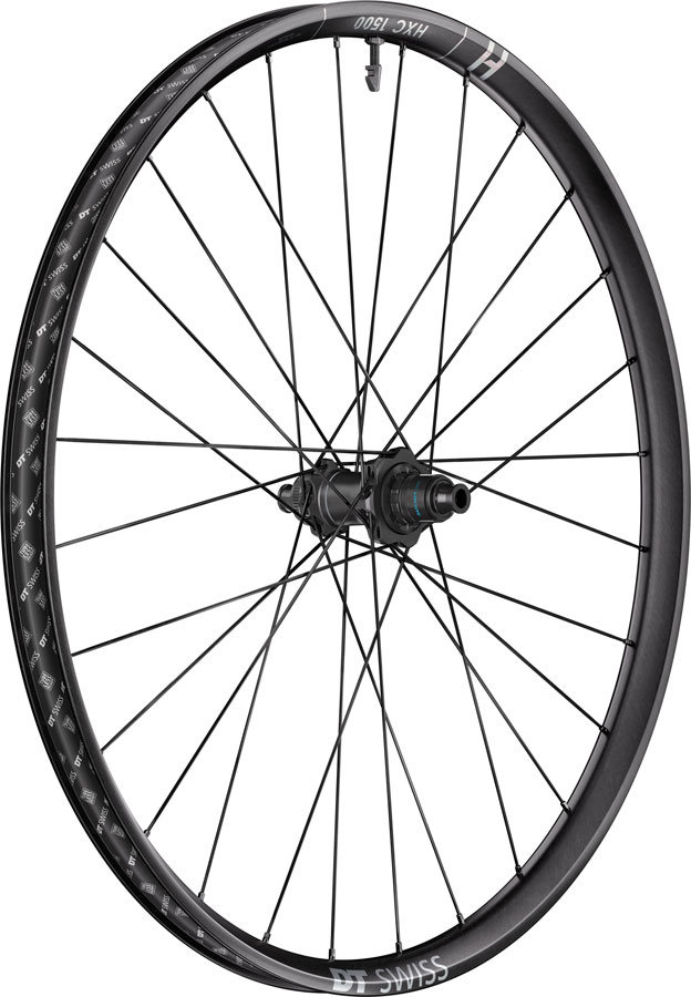 DT Swiss HXC 1500 Spline 30 Rear Wheel - 27.5", 12 x 148mm, Center-Lock, XD/Micro Spline 12M, DEG 60 DF, Black