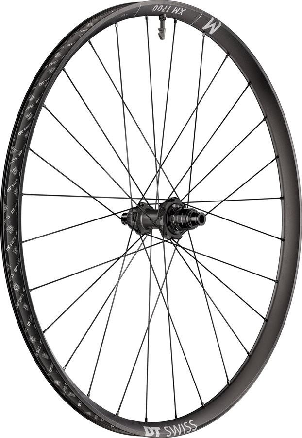 DT Swiss XM 1700 Spline 30 Rear Wheel - 27.5", 12 x 148mm, Center-Lock, XD, DEG 72 DF, Black