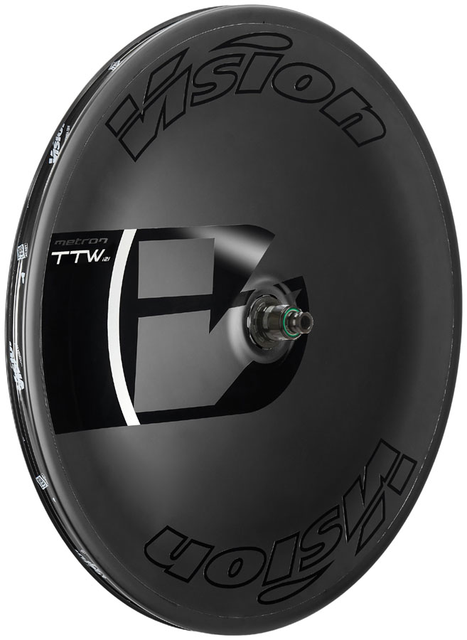 Vision Metron TTW Rear Wheel - 700, 12 x 142mm, Center-Lock, XDR, Carbon, Black
