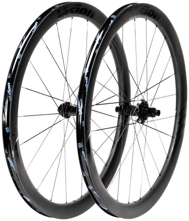 Vision Metron RS 45 Wheelset - 700, 12 x 100mm/12 x 142mm, Center-Lock, XDR, Carbon, Black