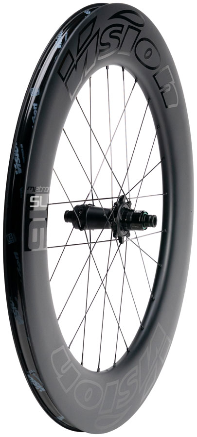 Vision Metron 91 Rear Wheel - 700, 12 x 142mm, Center-Lock, XDR, Carbon, Black