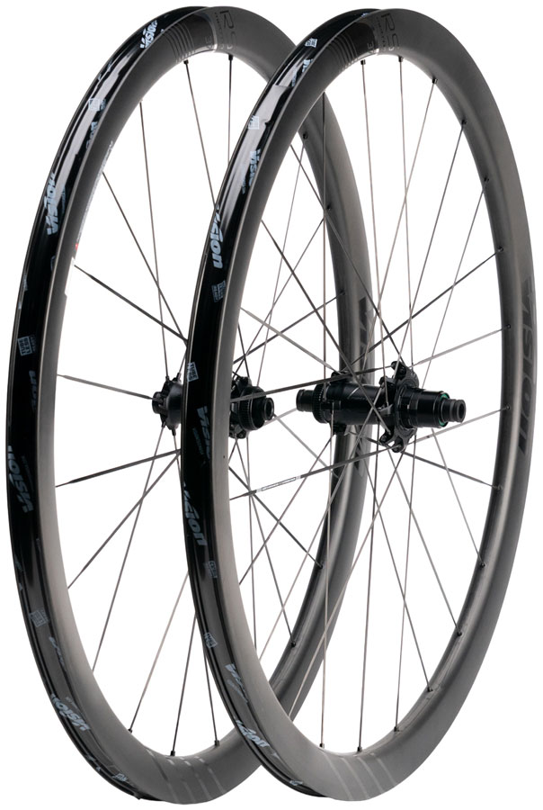 Vision Metron RS 37 Wheelset - 700, 12 x 100mm/12 x 142mm, Center-Lock, XDR, Carbon, Black