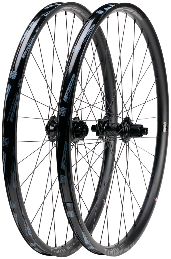 Full Speed Ahead Gradient i30 Alloy Wheelset - 29", 15 x 110mm/12 x 148mm, 6-Bolt, Micro Spline, Black