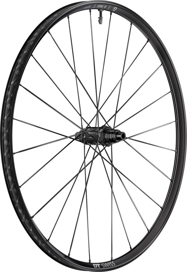 DT Swiss G 1800 Spline 20 Rear Wheel - 700, 12 x 142mm, Center-Lock, XDR, LN 36 SL, Black