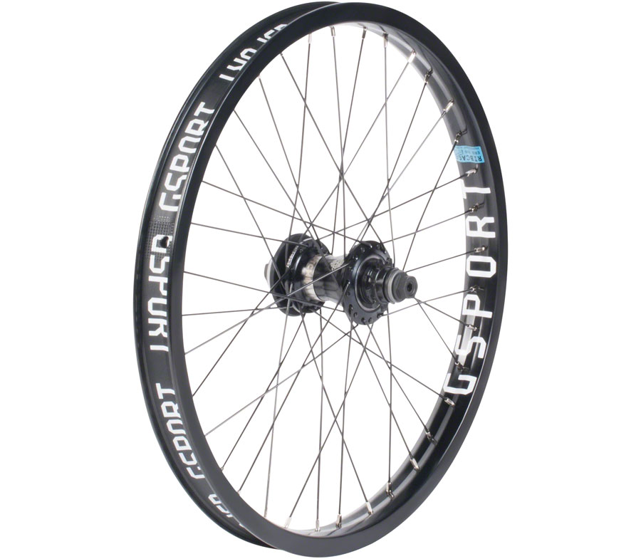 G Sport Elite Rear Wheel - 20", 14 x 110mm, Rim Brake, RSD Freecoaster, Black, Clincher