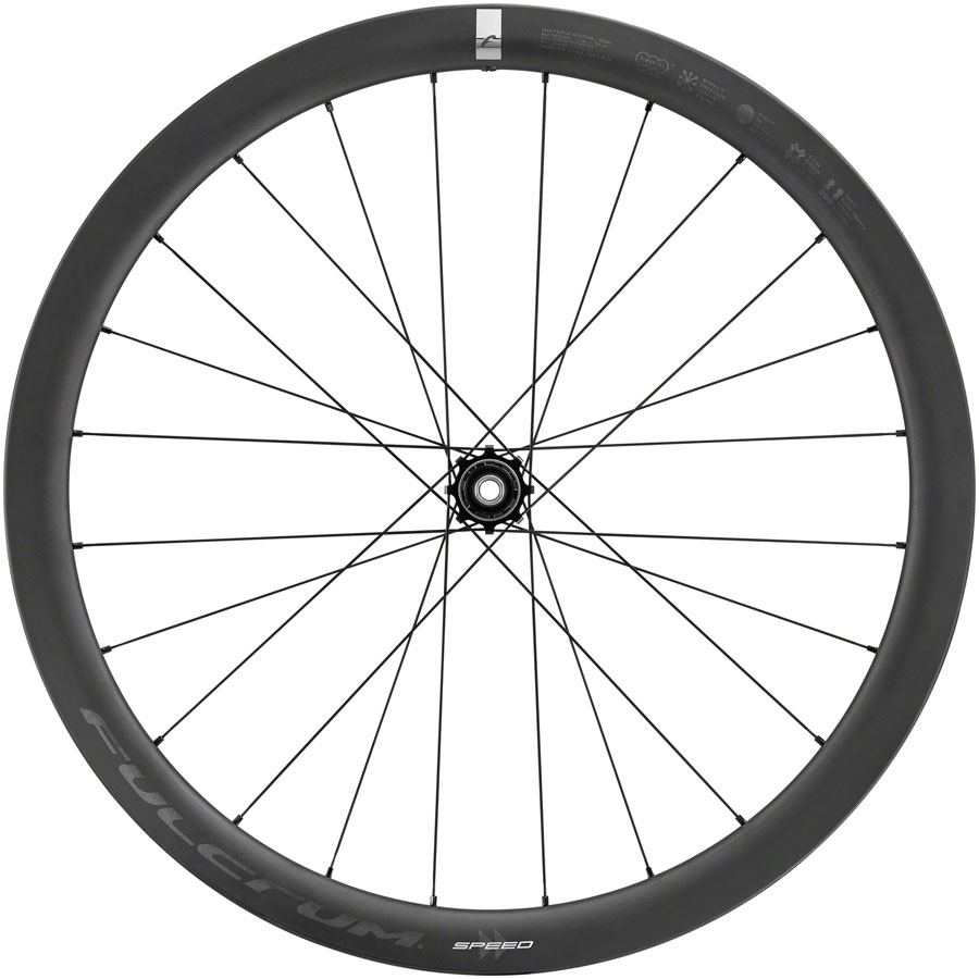 Fulcrum Speed 42 Rear Wheel - 700, 12 x 142mm, CenterLock, N3W, Black
