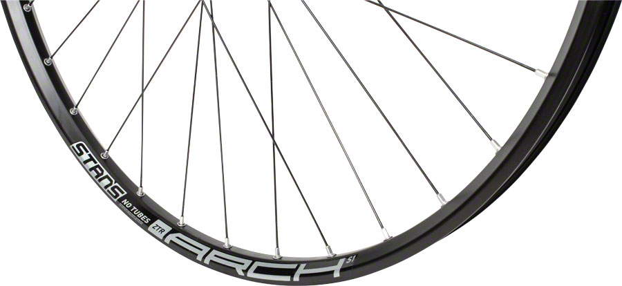 Stan's Arch S1 Front Wheel - 29", 15 x 100mm, 6-Bolt, Black