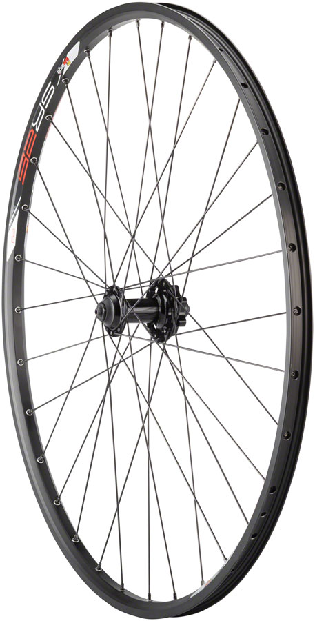 Quality Wheels Value Double Wall Series Disc Front Wheel - 29", QR x 100mm, 6-Bolt, Black, Clincher, 32H