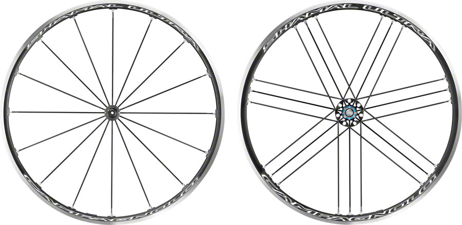 Campagnolo Shamal Ultra Wheelset - 700, QR x 100/130mm, Black, Clincher