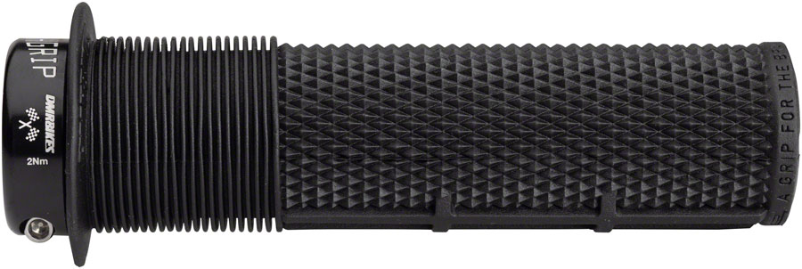 Poignée De Guidon DMR Brendog Deathgrip - Version épaisse, Noir, Pour VTT, BMX, Dirt, Collaboration Brendan Fairclough